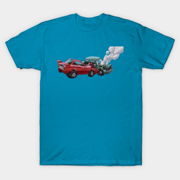 Car crash T-Shirt by Artrior